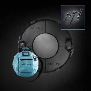 Halumin™ Freestyle Set for Fast Portable Studio Lighting using Speedlights