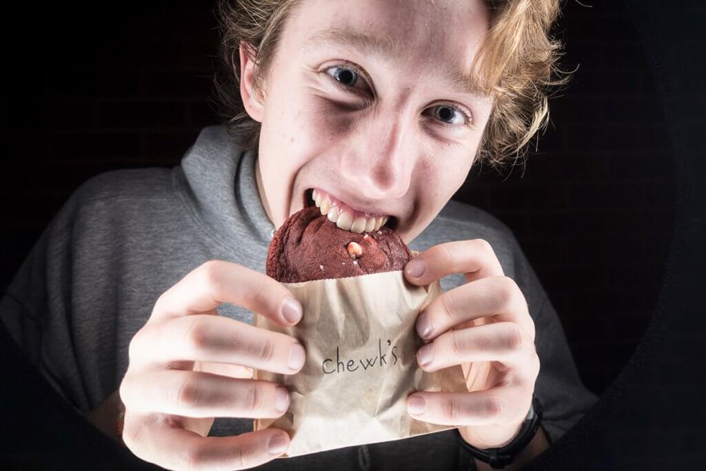 Food truck photography of cookies with Chewks