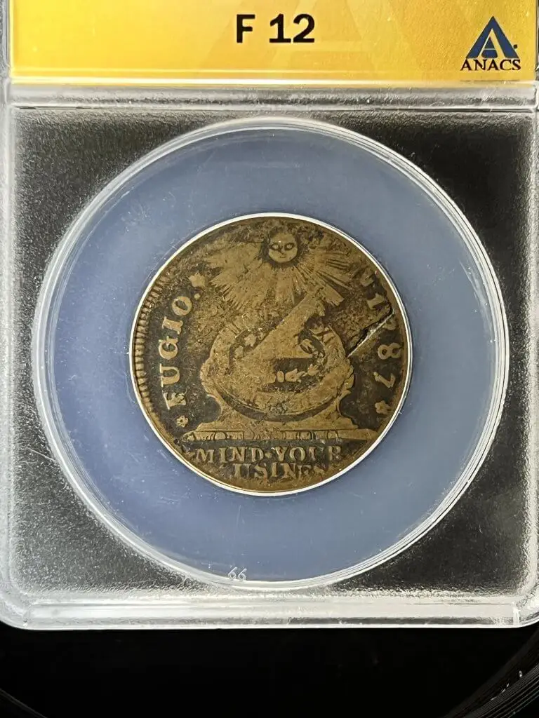 Franklin Coin in Slab