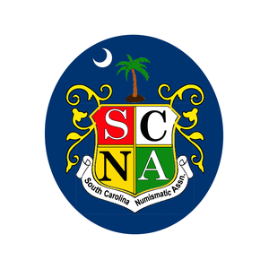 South Carolina Numismatic Association (SCNA) logo
